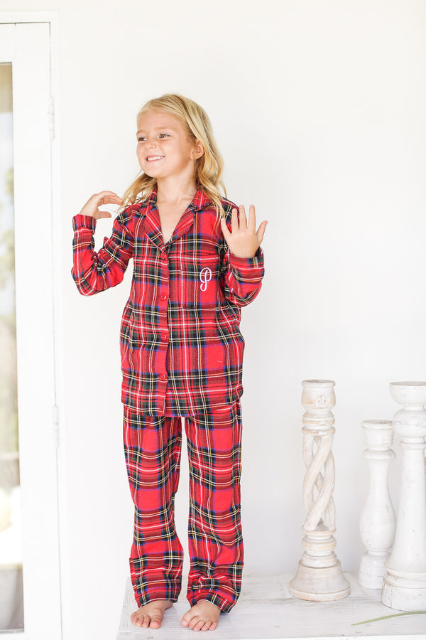 Aspen Kid's Flannel Pajama Set